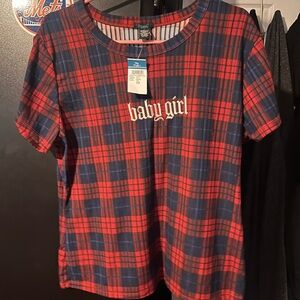 Freeze Red and Blue Short Sleeve Tees